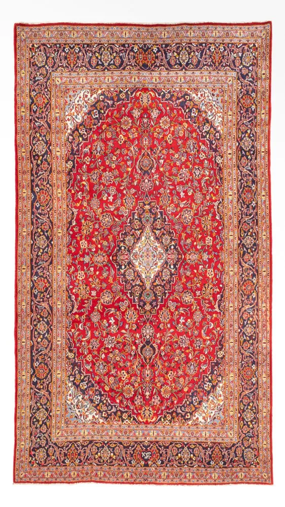 Perserteppich - Keshan - 315 x 205 cm - rot