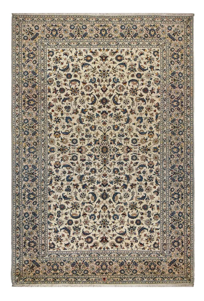 Perserteppich - Keshan - 322 x 217 cm - sand