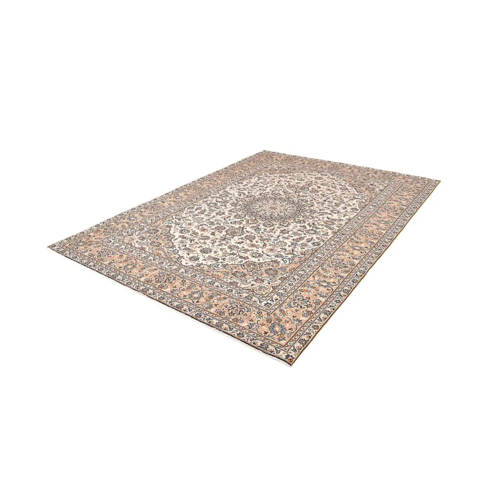 Perserteppich - Keshan - 333 x 235 cm - hellbeige