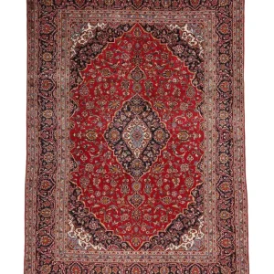 Perserteppich - Keshan 342 x 246 cm - rot