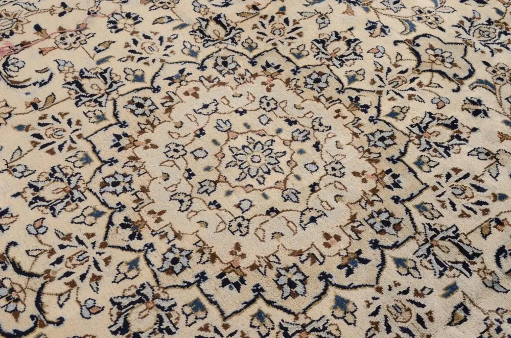 Perserteppich - Keshan 343 x 242 cm - beige