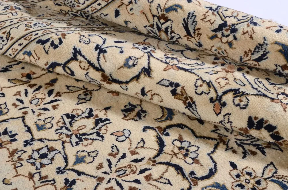 Perserteppich - Keshan 343 x 242 cm - beige