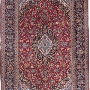 Perserteppich - Keshan - 345 x 240 cm - rot