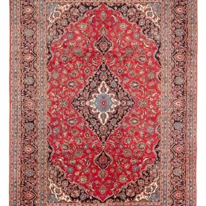 Perserteppich - Keshan - 348 x 245 cm - rot