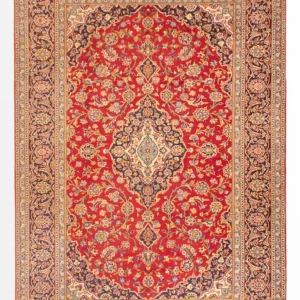 Perserteppich - Keshan - 350 x 242 cm - rot