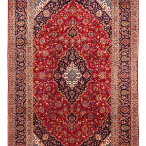 Perserteppich - Keshan - 350 x 248 cm - rot