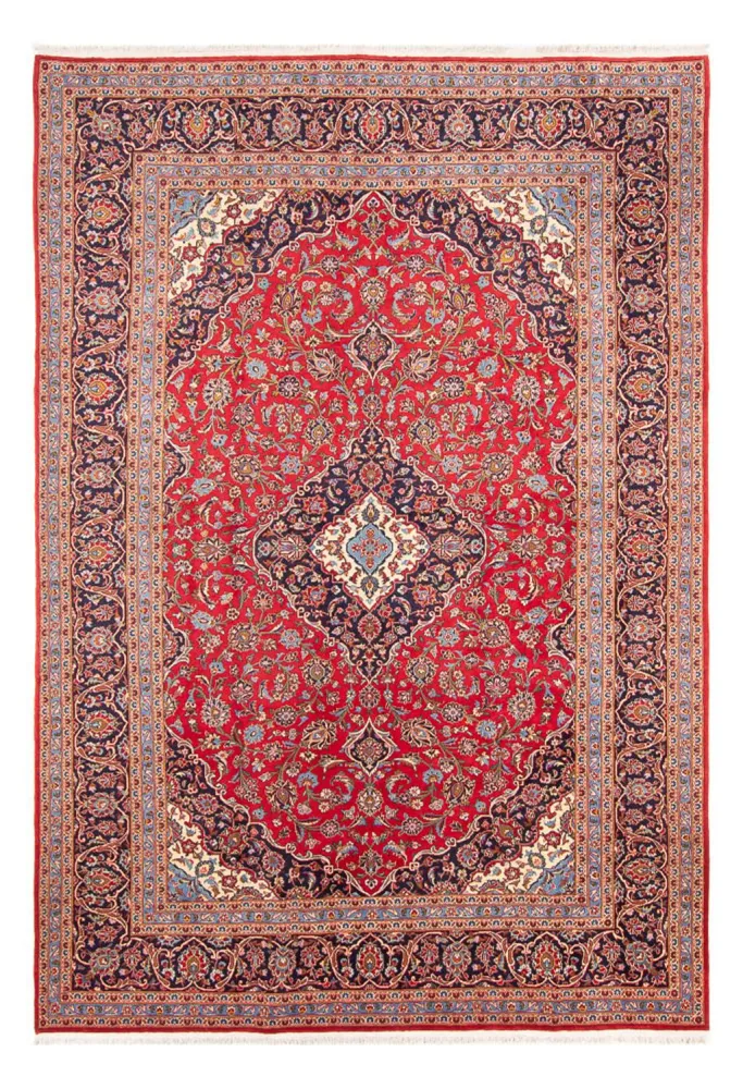 Perserteppich - Keshan - 350 x 250 cm - rot