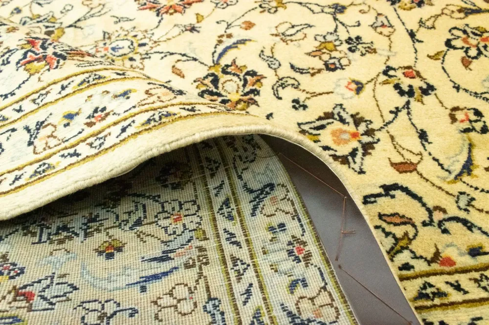 Perserteppich - Keshan 350 x 254 cm - beige