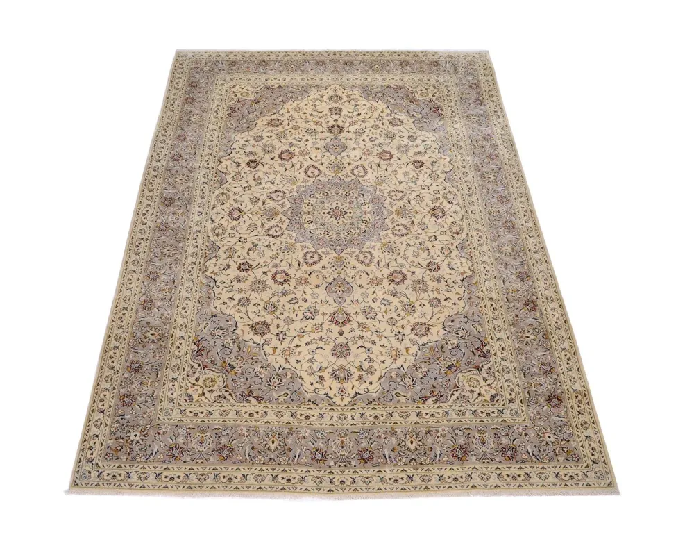 Perserteppich - Keshan 351 x 253 cm - beige