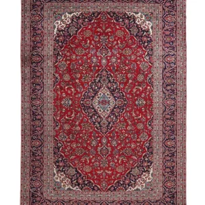 Perserteppich - Keshan 353 x 242 cm - rot