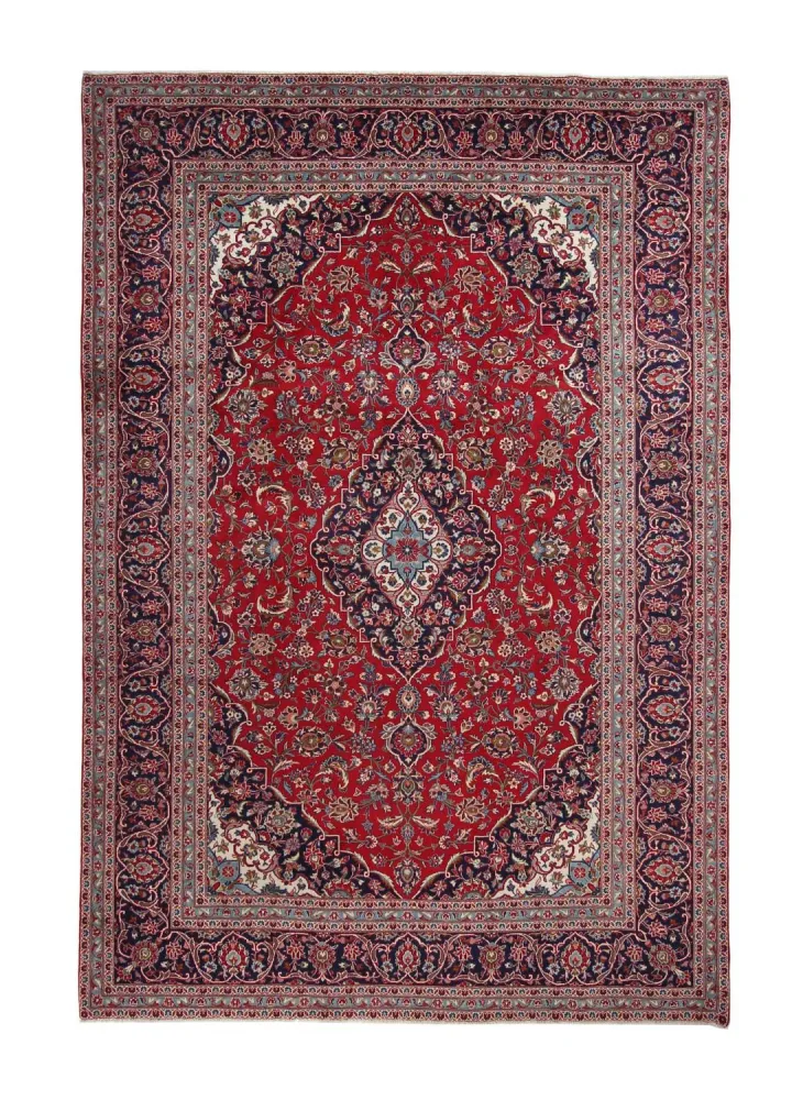 Perserteppich - Keshan 353 x 242 cm - rot