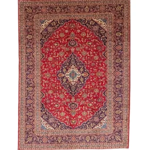 Perserteppich - Keshan 353 x 255 cm - rot