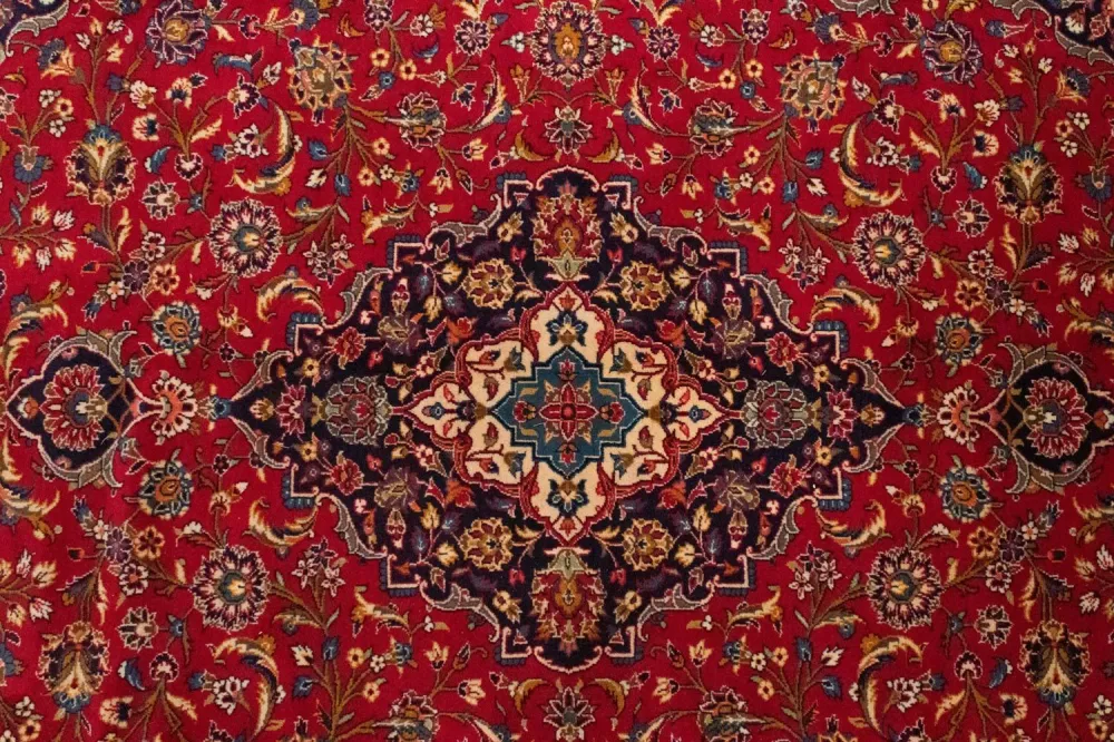 Perserteppich - Keshan 353 x 255 cm - rot