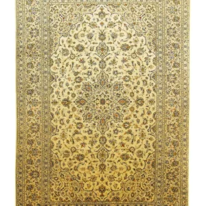 Perserteppich - Keshan 355 x 245 cm - beige