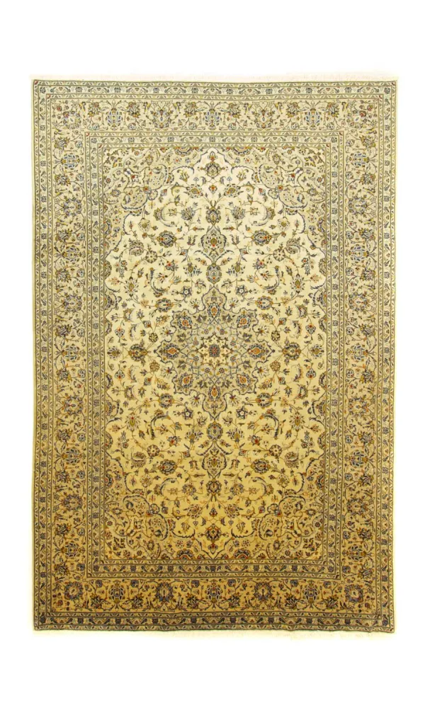 Perserteppich - Keshan 355 x 245 cm - beige