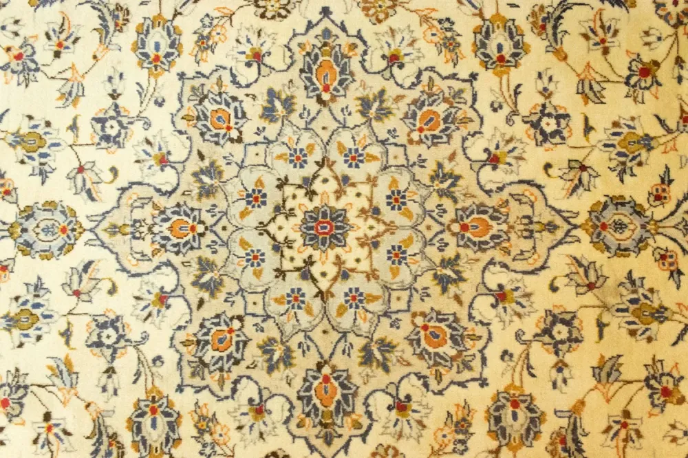 Perserteppich - Keshan 355 x 245 cm - beige