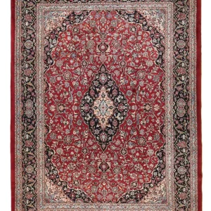 Perserteppich - Keshan - 355 x 255 cm - rot