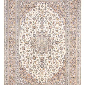 Perserteppich - Keshan - 356 x 240 cm - creme