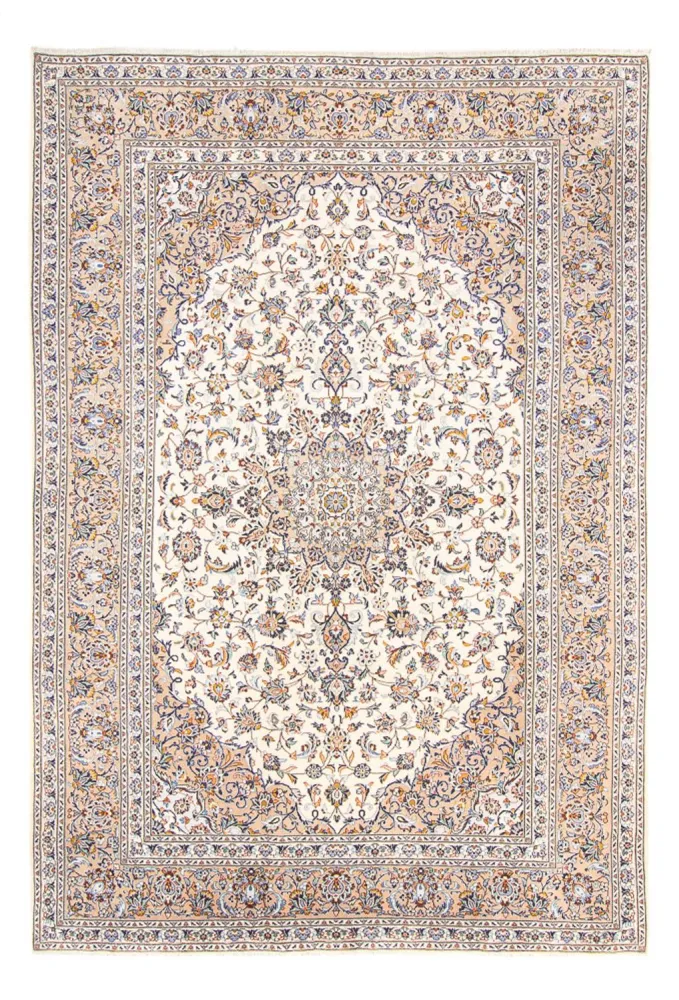 Perserteppich - Keshan - 356 x 240 cm - creme