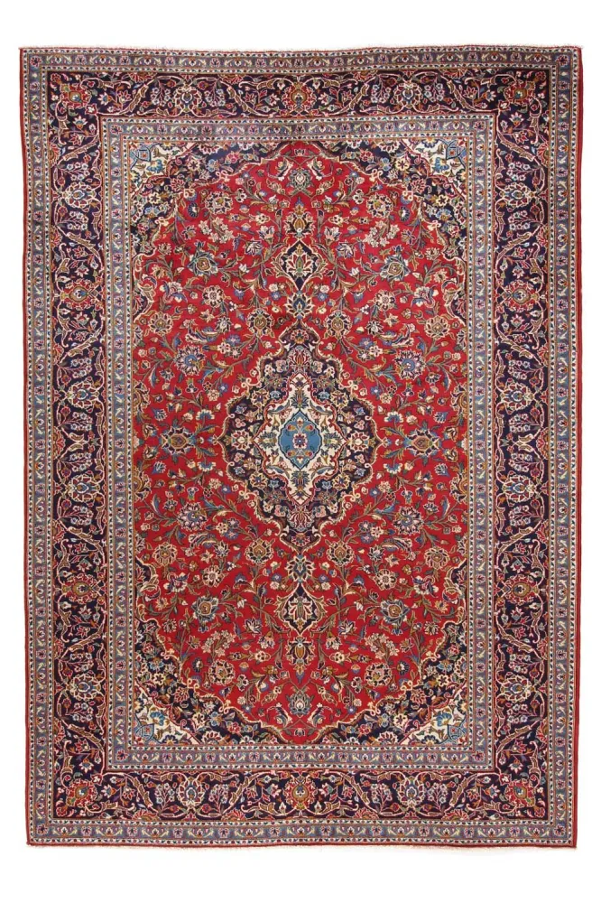 Perserteppich - Keshan 359 x 252 cm - rot