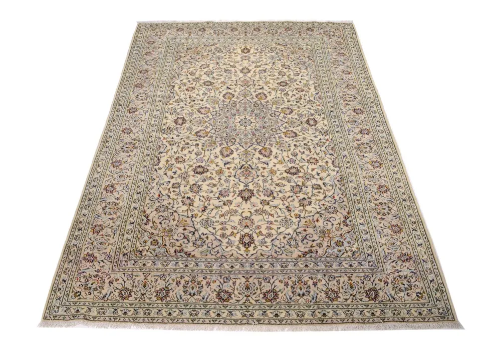 Perserteppich - Keshan 361 x 247 cm - beige