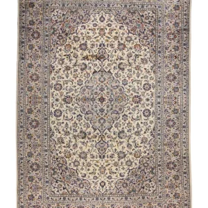 Perserteppich - Keshan 362 x 252 cm - beige