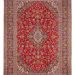 Perserteppich - Keshan - 365 x 260 cm - rot