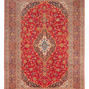 Perserteppich - Keshan - 370 x 252 cm - rost