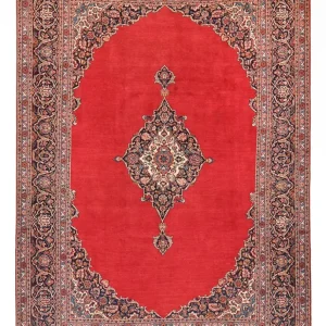 Perserteppich - Keshan - 377 x 252 cm - rot