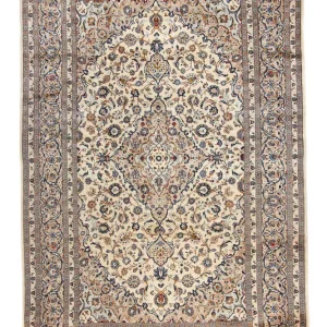 Perserteppich - Keshan 379 x 241 cm - beige