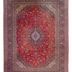 Perserteppich - Keshan - 385 x 291 cm - rot