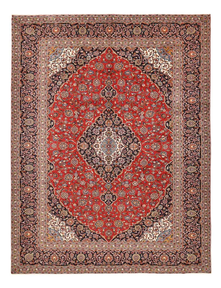 Perserteppich - Keshan - 395 x 297 cm - rot