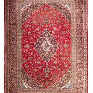Perserteppich - Keshan 401 x 291 cm - rot