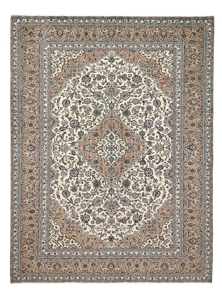 Perserteppich - Keshan - 403 x 295 cm - sand