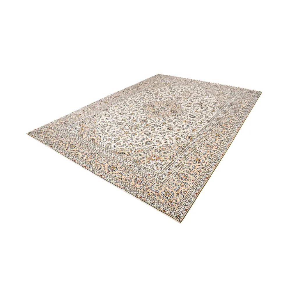 Perserteppich - Keshan - 405 x 290 cm - sand