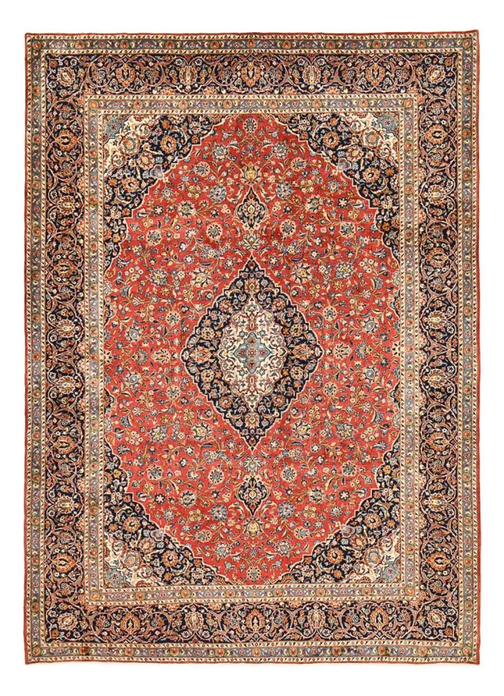Perserteppich - Keshan - 412 x 300 cm - rot