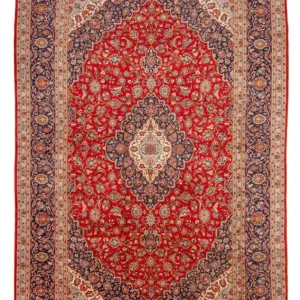 Perserteppich - Keshan - 467 x 296 cm - rot