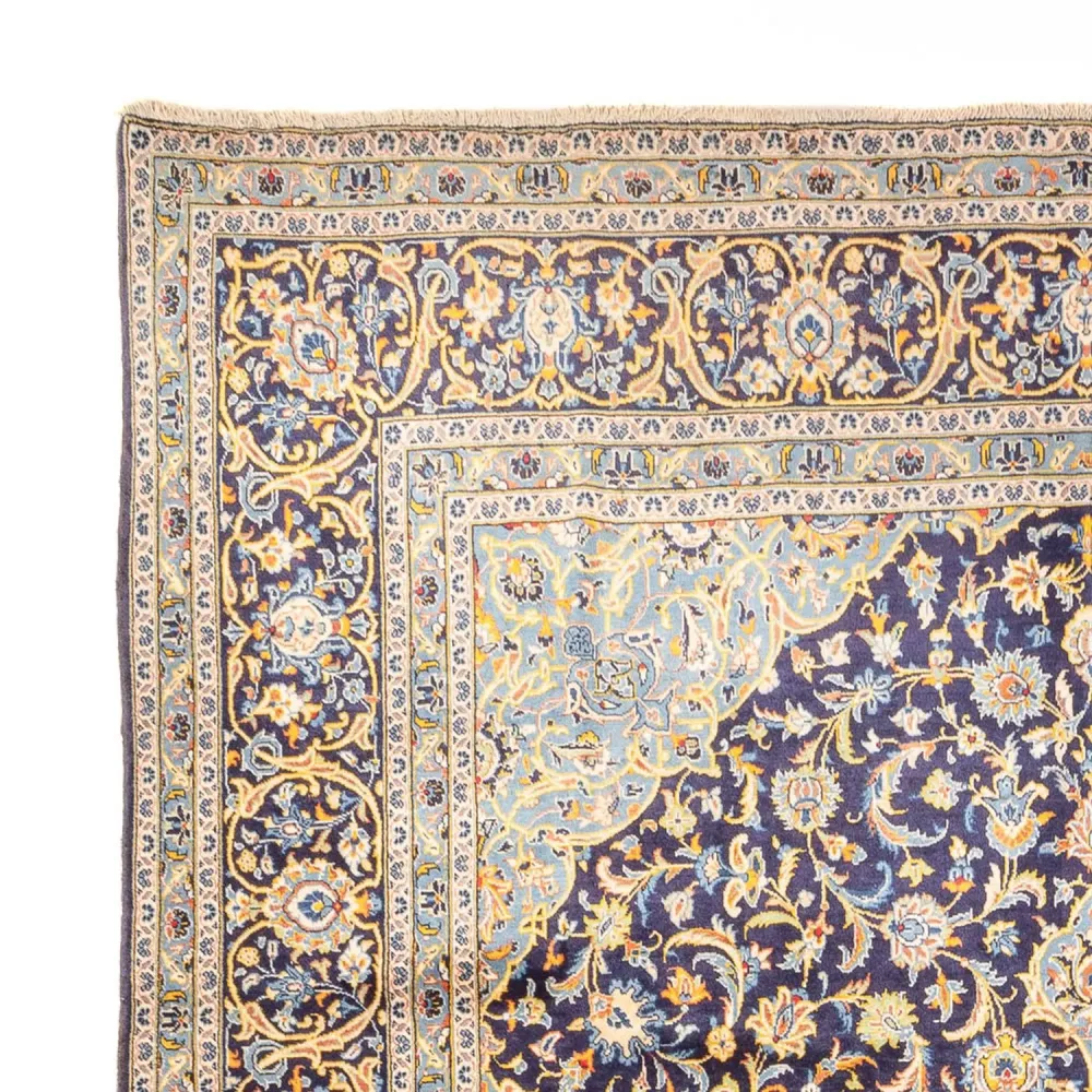 Perserteppich - Keshan quadratisch - 410 x 395 cm - dunkelblau
