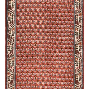 Perserteppich - Mir - 123 x 63 cm - rost