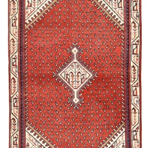 Perserteppich - Mir - 146 x 93 cm - rot