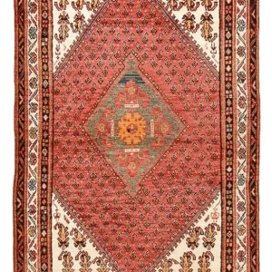 Perserteppich - Mir - 170 x 108 cm - rot