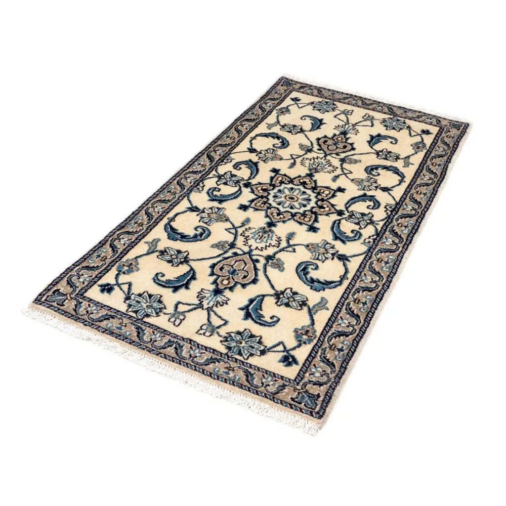 Perserteppich - Nain 130 x 69 cm - beige