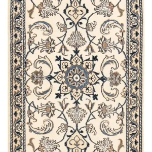 Perserteppich - Nain - 133 x 69 cm - creme