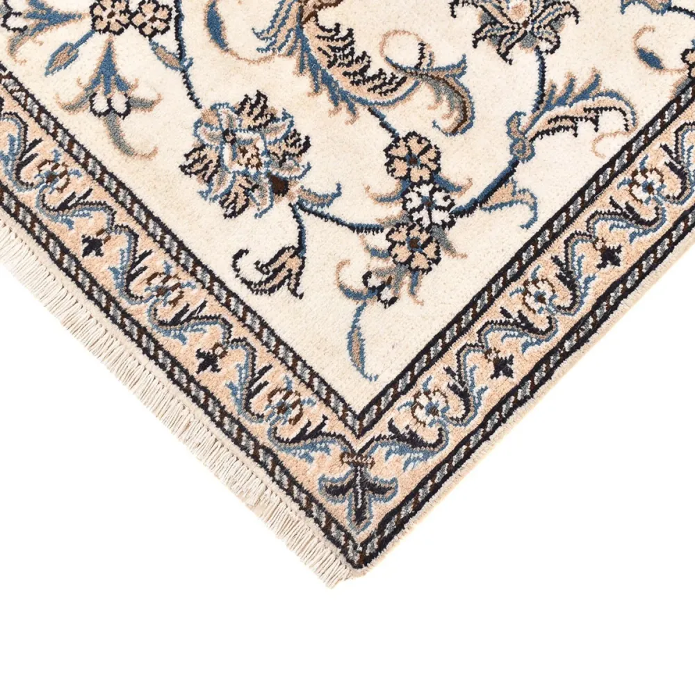 Perserteppich - Nain - 137 x 88 cm - hellbeige