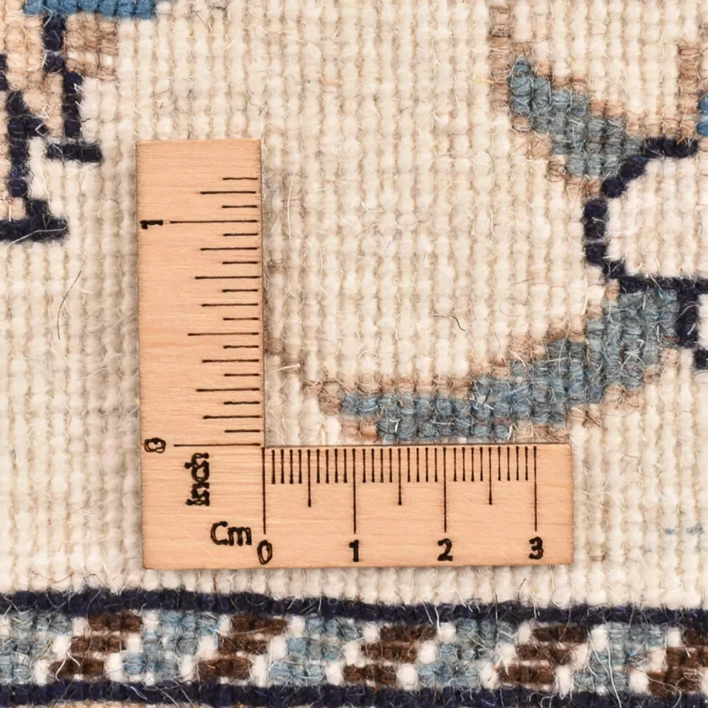 Perserteppich - Nain - 137 x 88 cm - hellbeige