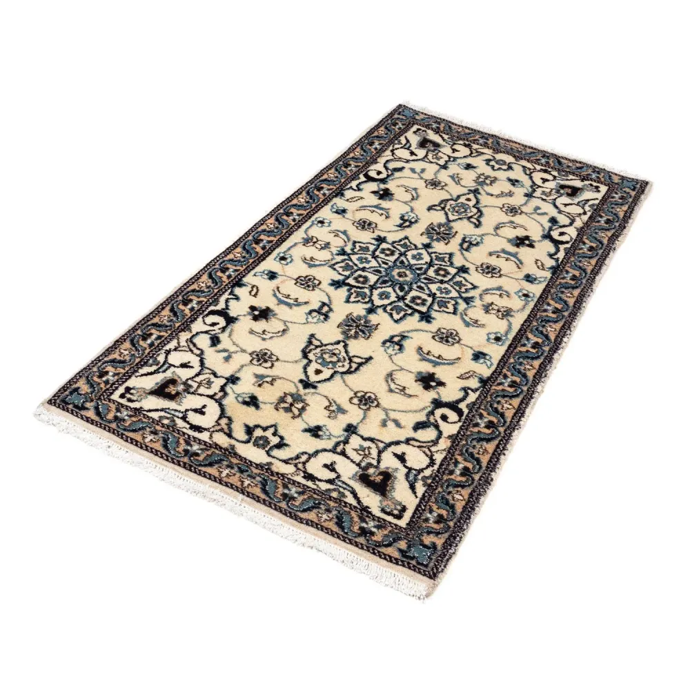 Perserteppich - Nain 139 x 70 cm - beige