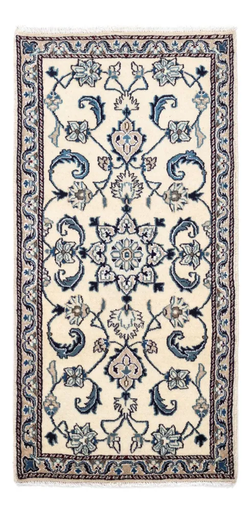 Perserteppich - Nain 139 x 65 cm - beige