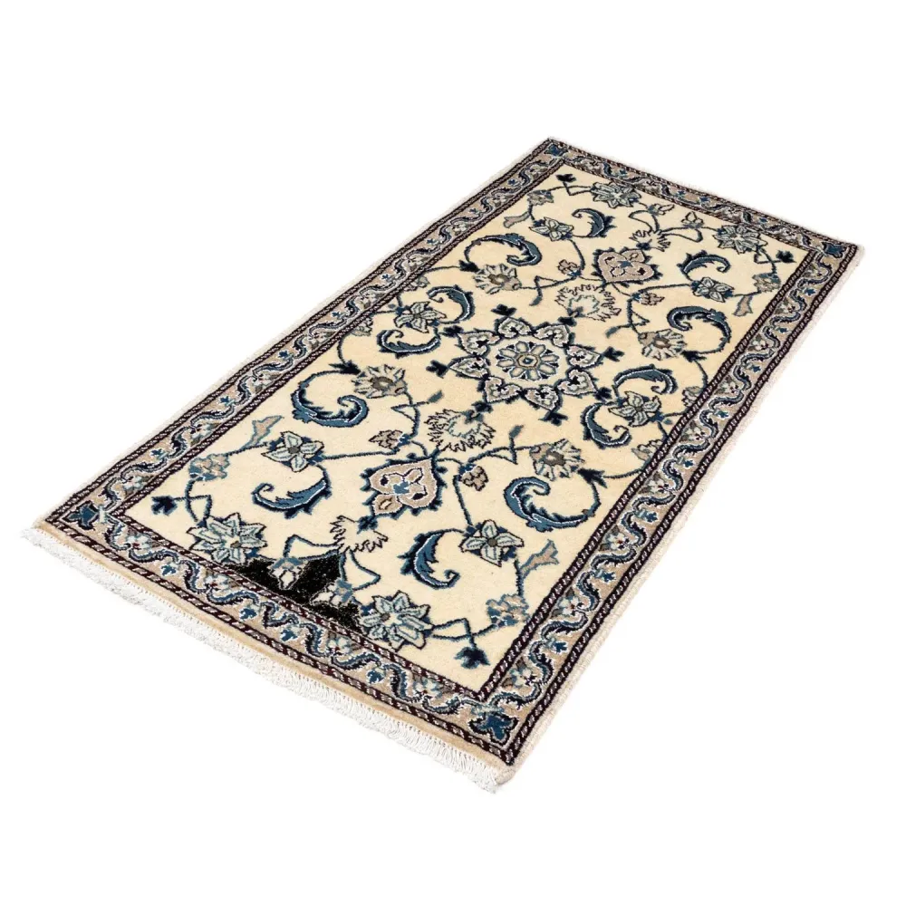 Perserteppich - Nain 139 x 65 cm - beige
