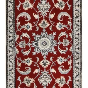 Perserteppich - Nain - 139 x 69 cm - rot