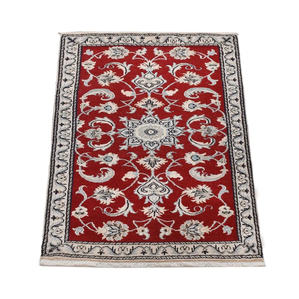 Perserteppich - Nain - 139 x 69 cm - rot